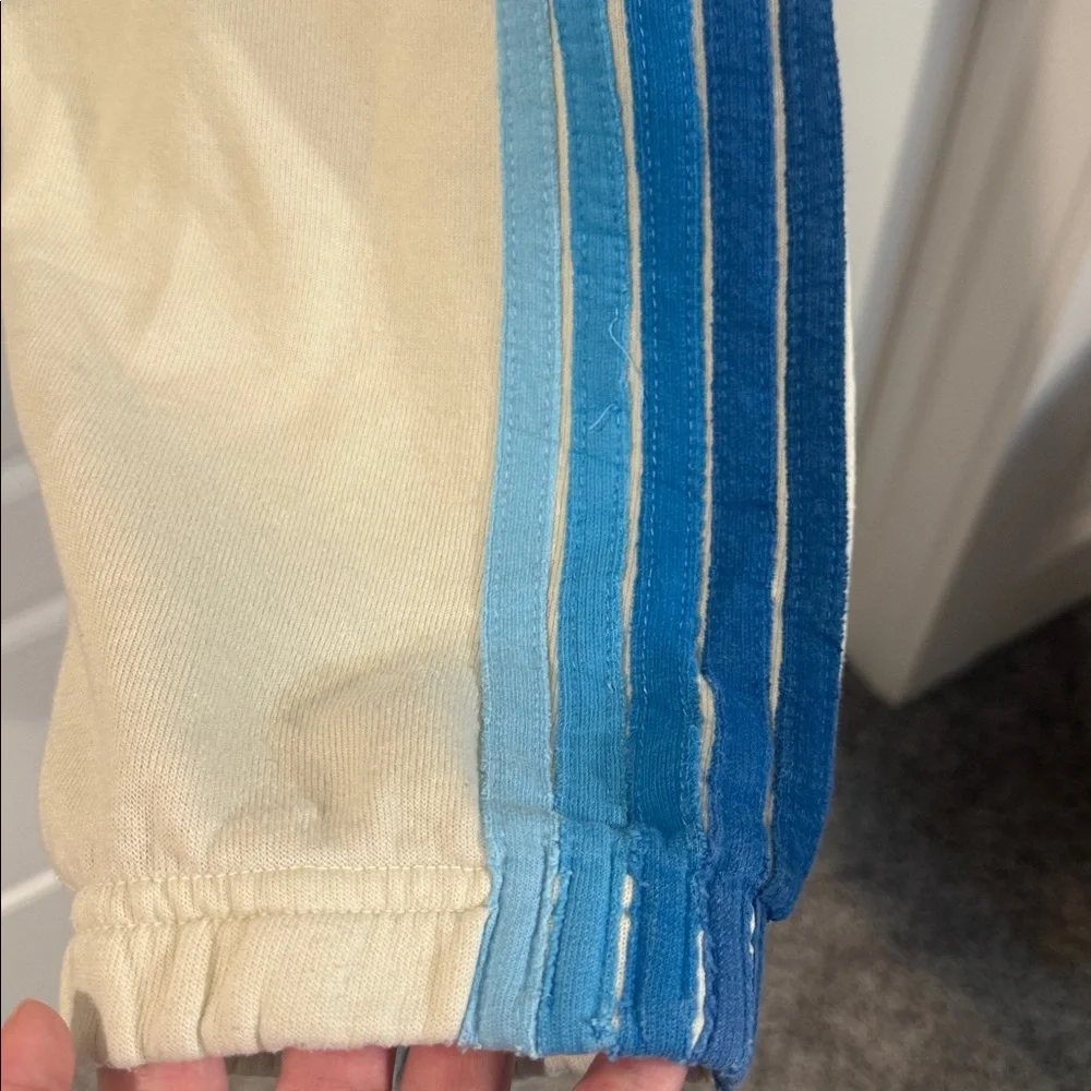 Aviator Nation 5 Stripe Women's Vintage White/Blue medium - Picture 8 of 15